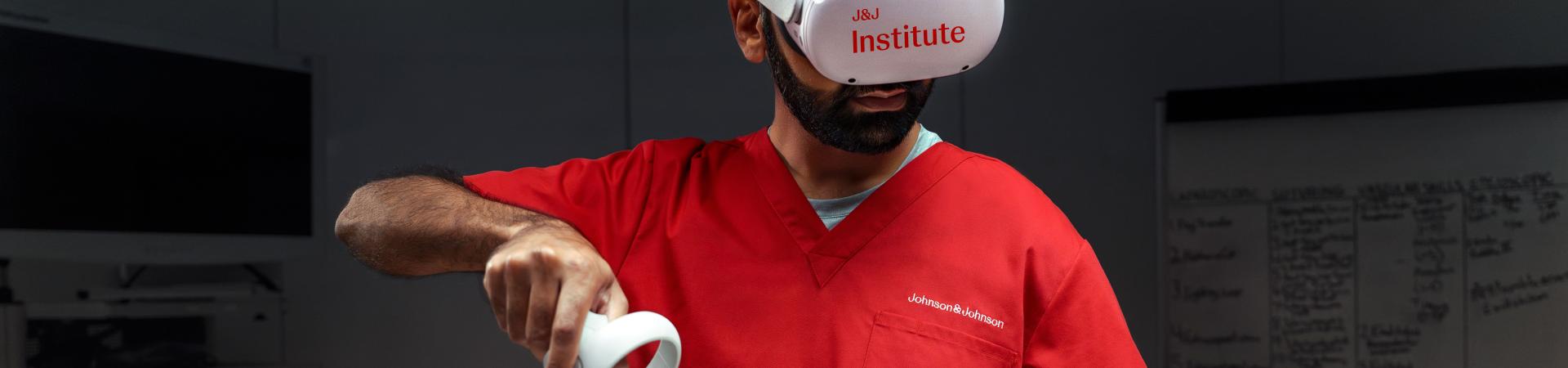 Virtual Reality Image of JnJ Institute Virtual Reality Hero Image